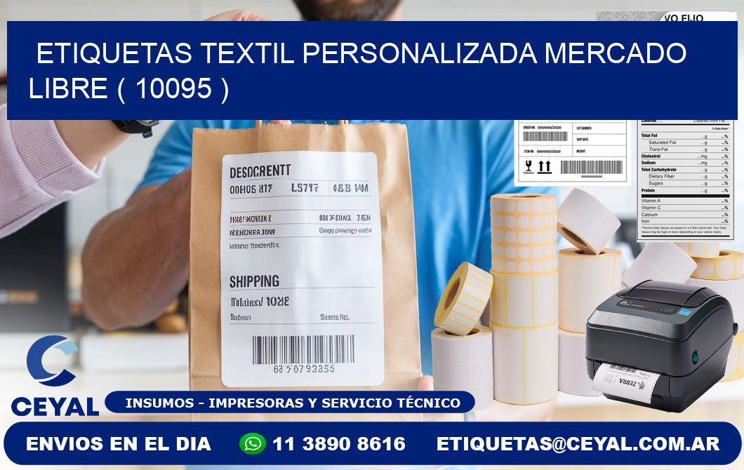 ETIQUETAS TEXTIL PERSONALIZADA MERCADO LIBRE ( 10095 )