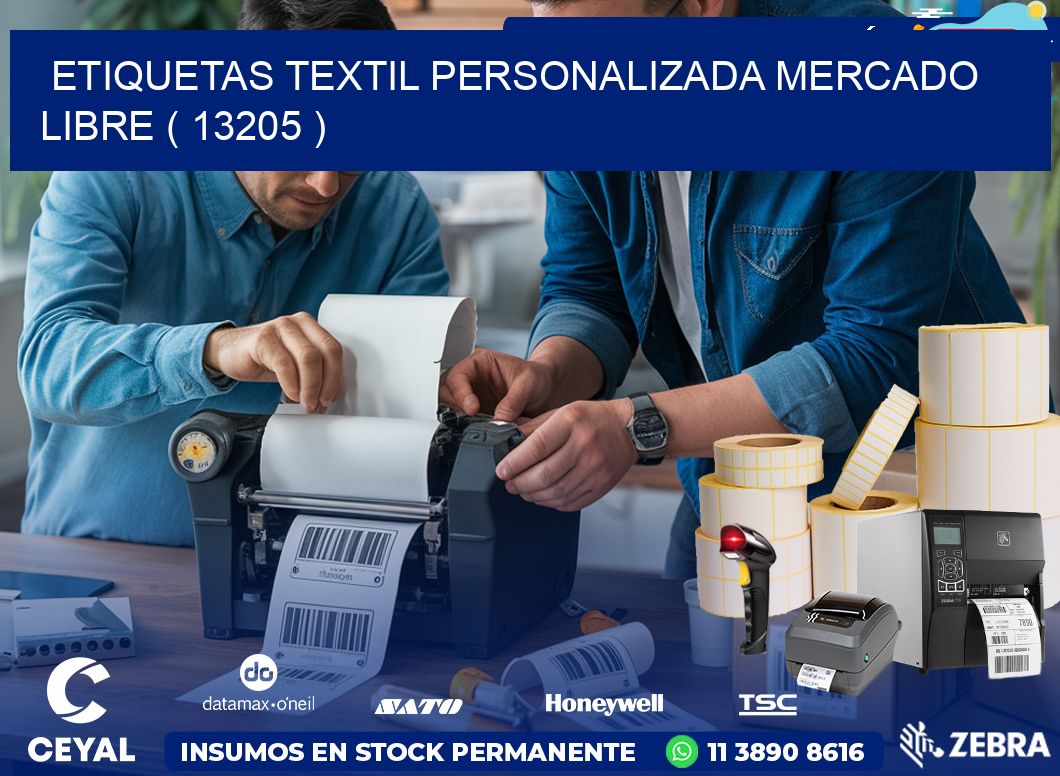 ETIQUETAS TEXTIL PERSONALIZADA MERCADO LIBRE ( 13205 )