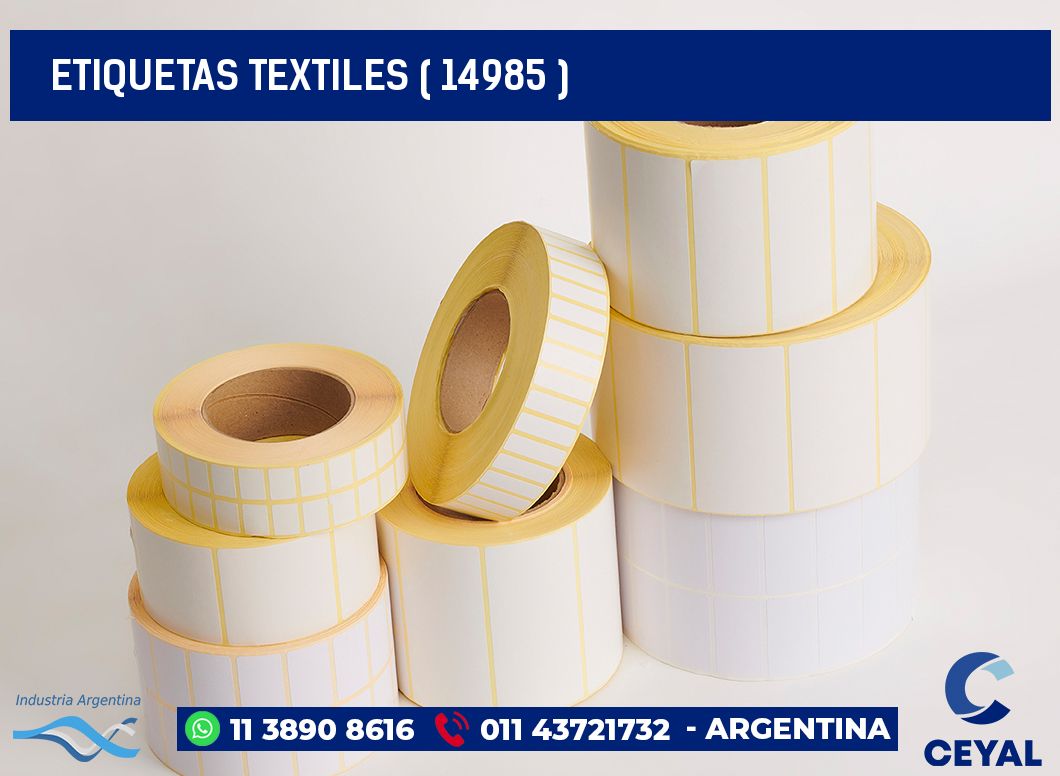 ETIQUETAS TEXTILES ( 14985 )