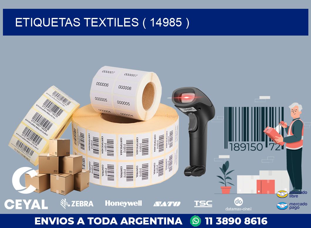ETIQUETAS TEXTILES ( 14985 )