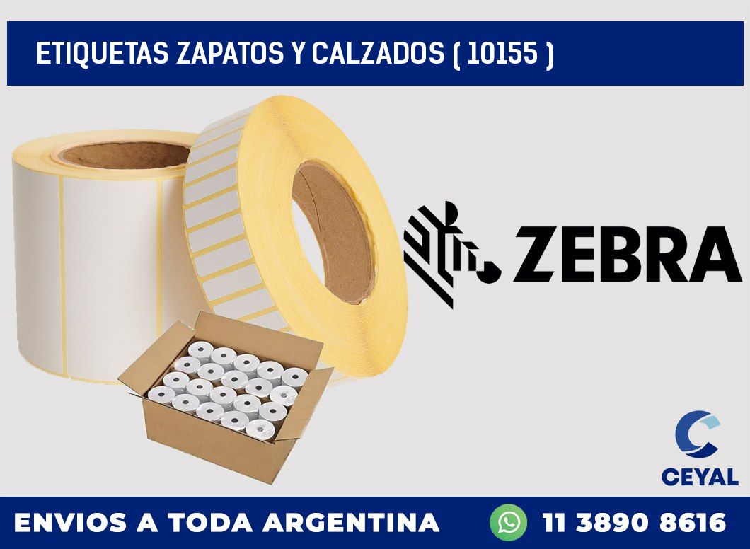 ETIQUETAS ZAPATOS Y CALZADOS ( 10155 )