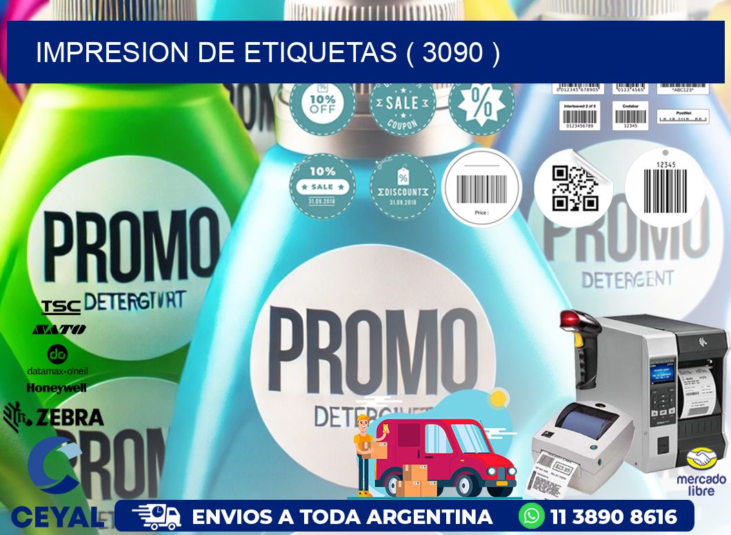 IMPRESION DE ETIQUETAS ( 3090 )