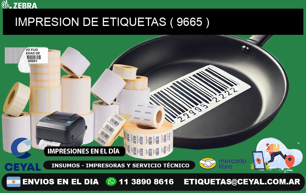 IMPRESION DE ETIQUETAS ( 9665 )
