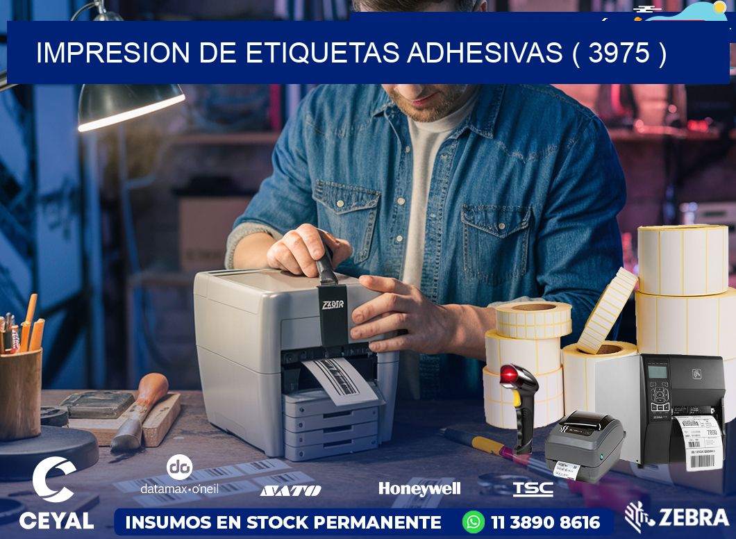 IMPRESION DE ETIQUETAS ADHESIVAS ( 3975 )