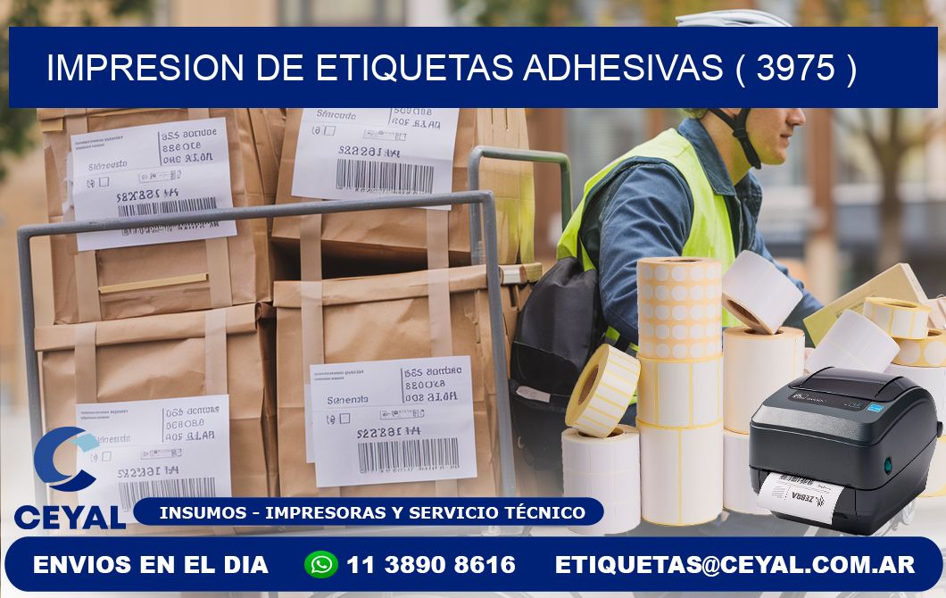 IMPRESION DE ETIQUETAS ADHESIVAS ( 3975 )