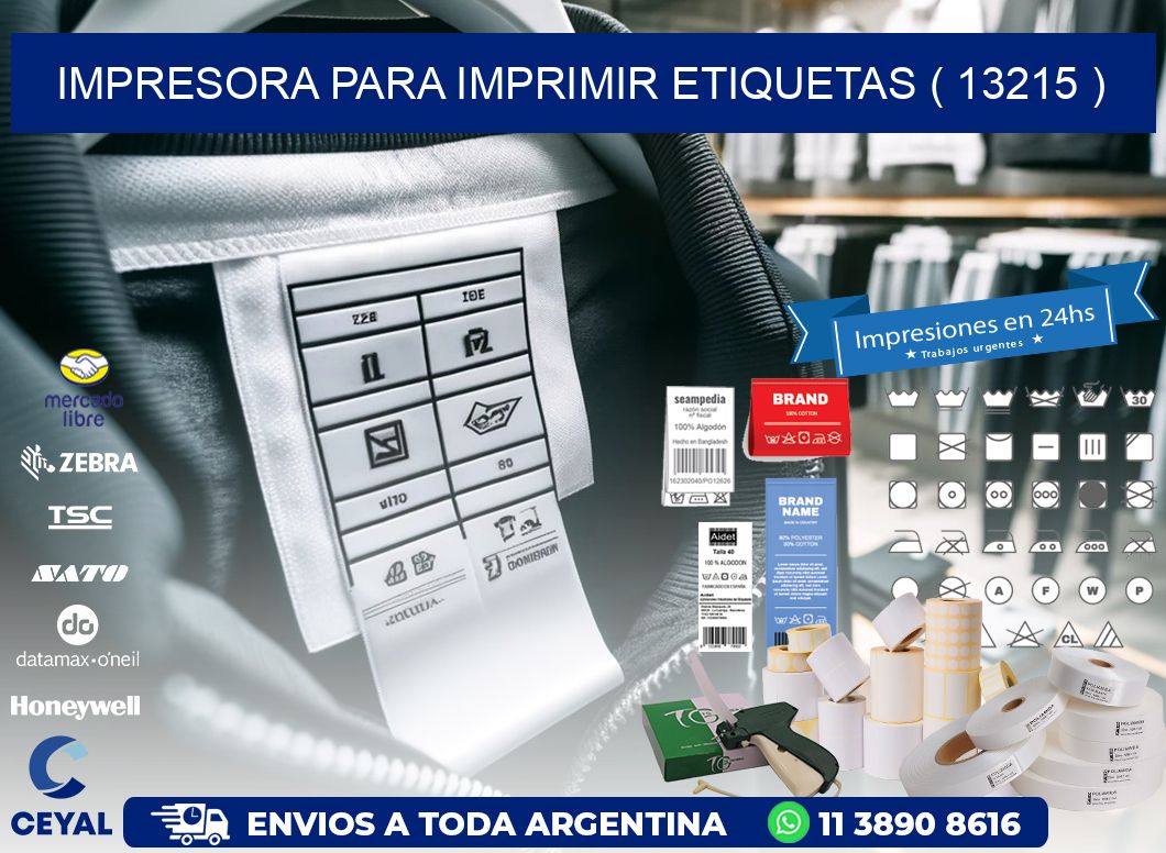 IMPRESORA PARA IMPRIMIR ETIQUETAS ( 13215 )