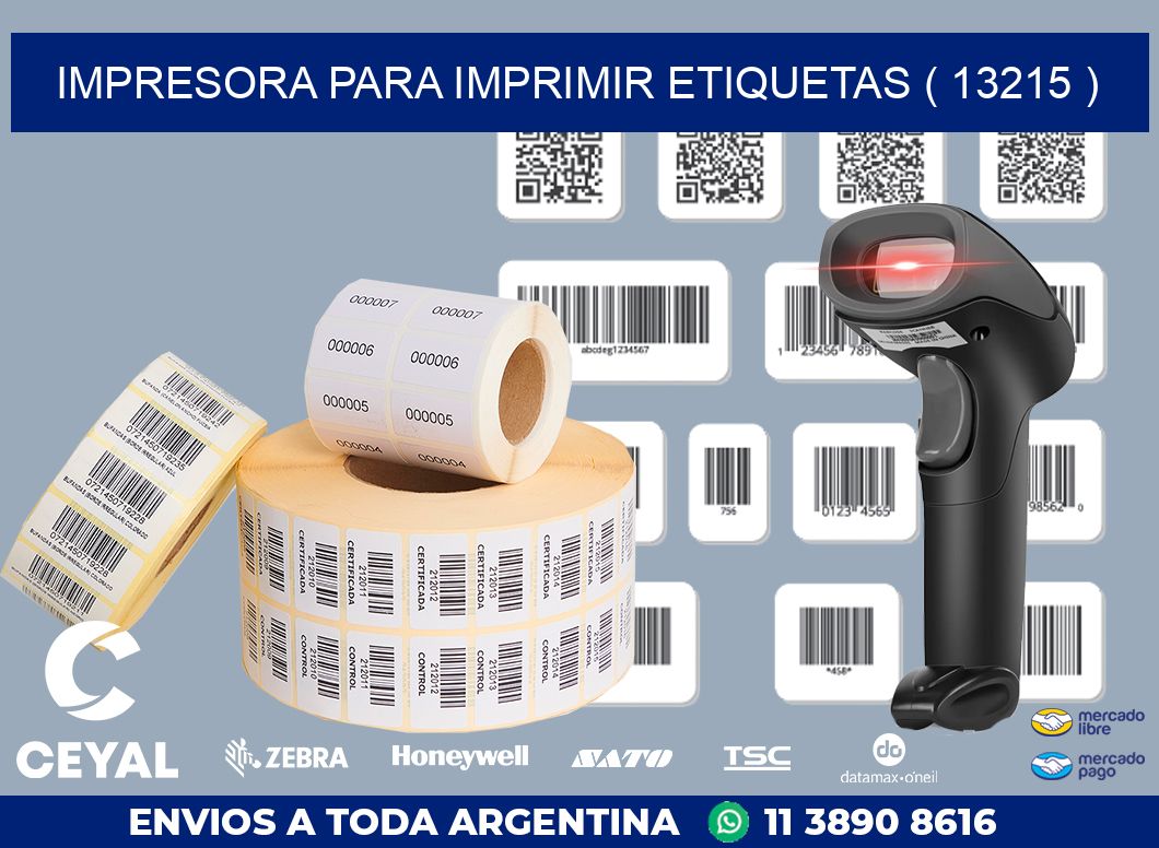IMPRESORA PARA IMPRIMIR ETIQUETAS ( 13215 )