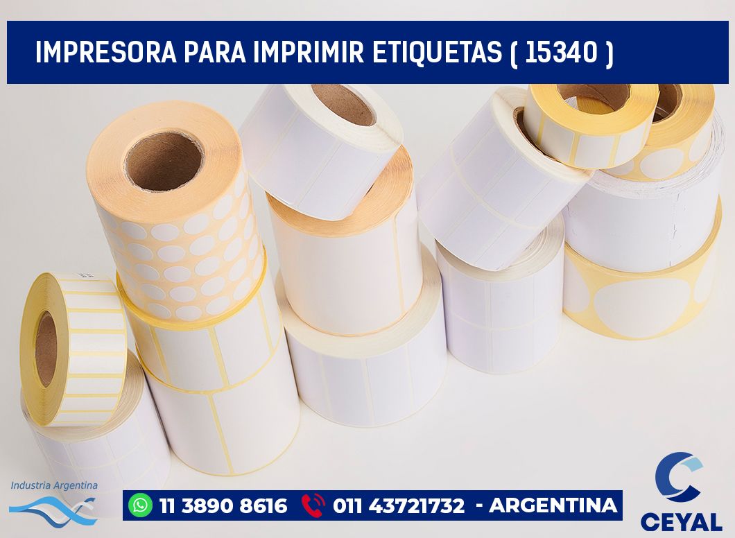 IMPRESORA PARA IMPRIMIR ETIQUETAS ( 15340 )