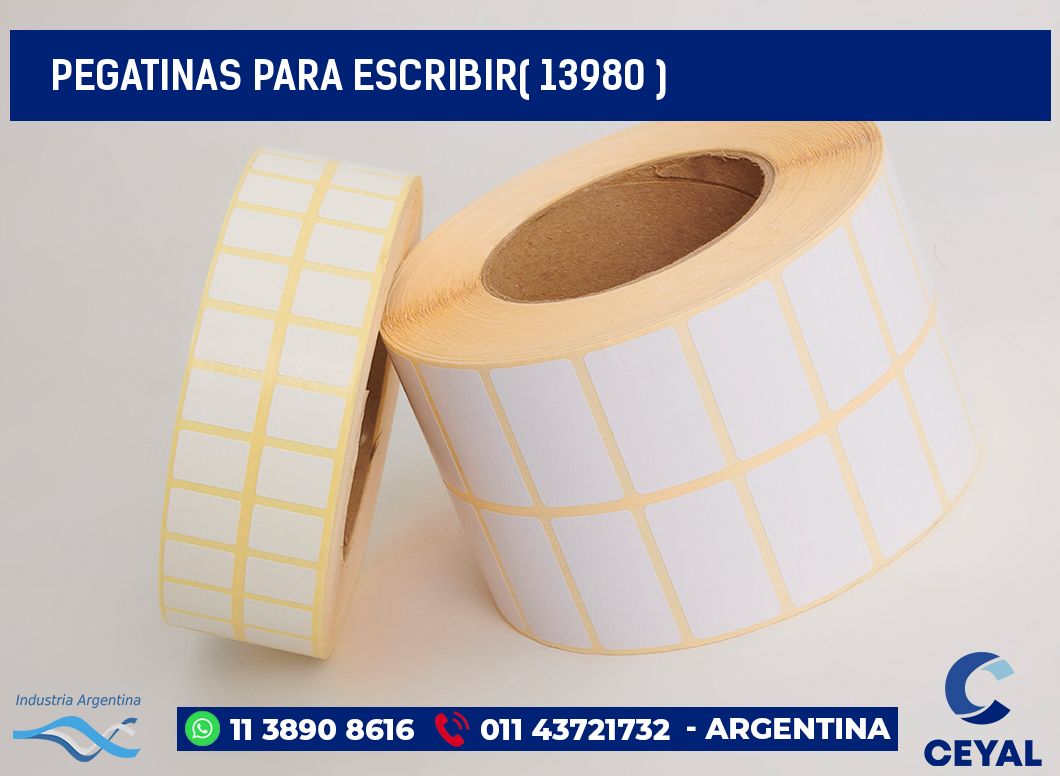 PEGATINAS PARA ESCRIBIR( 13980 )
