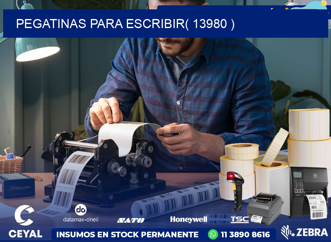 PEGATINAS PARA ESCRIBIR( 13980 )