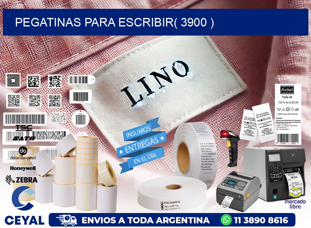 PEGATINAS PARA ESCRIBIR( 3900 )