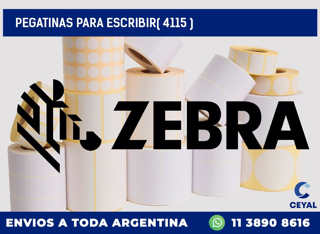 PEGATINAS PARA ESCRIBIR( 4115 )