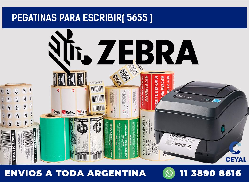 PEGATINAS PARA ESCRIBIR( 5655 )