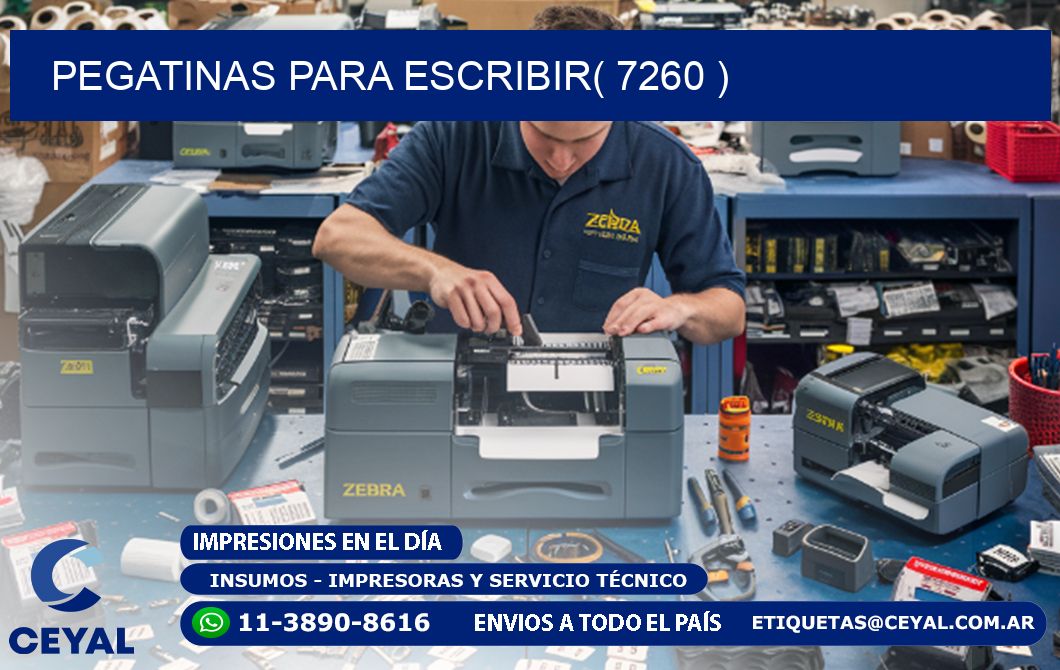PEGATINAS PARA ESCRIBIR( 7260 )