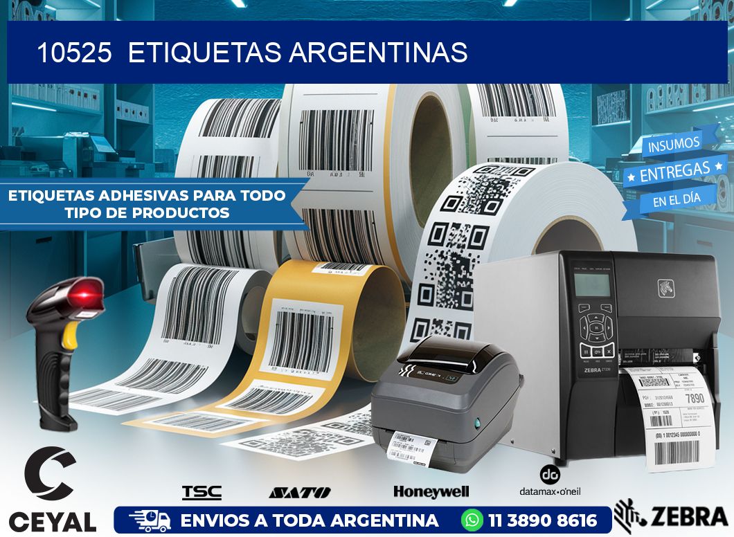 10525 ETIQUETAS ARGENTINAS