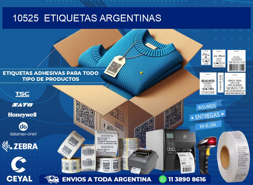 10525 ETIQUETAS ARGENTINAS
