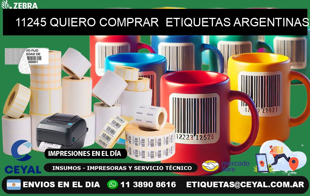 11245 QUIERO COMPRAR ETIQUETAS ARGENTINAS