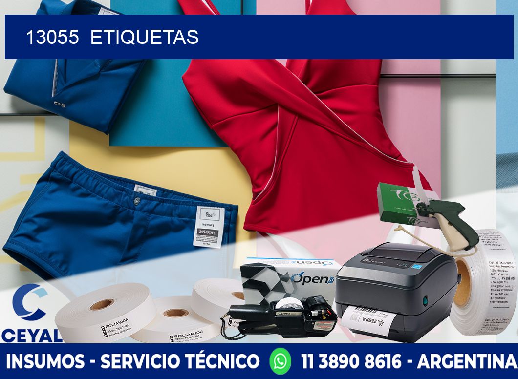 13055  ETIQUETAS