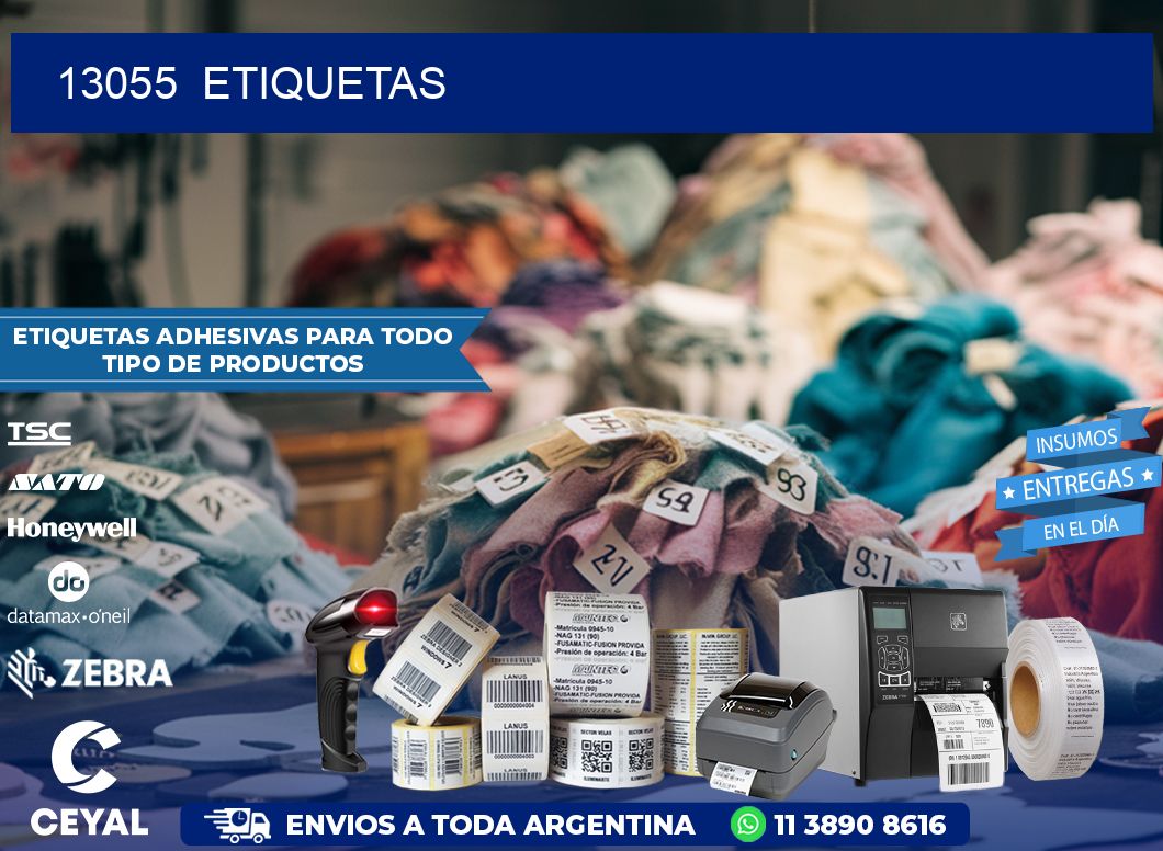 13055  ETIQUETAS