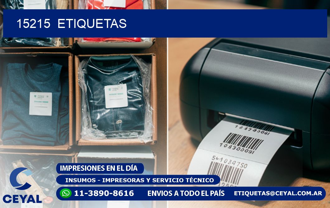 15215  ETIQUETAS