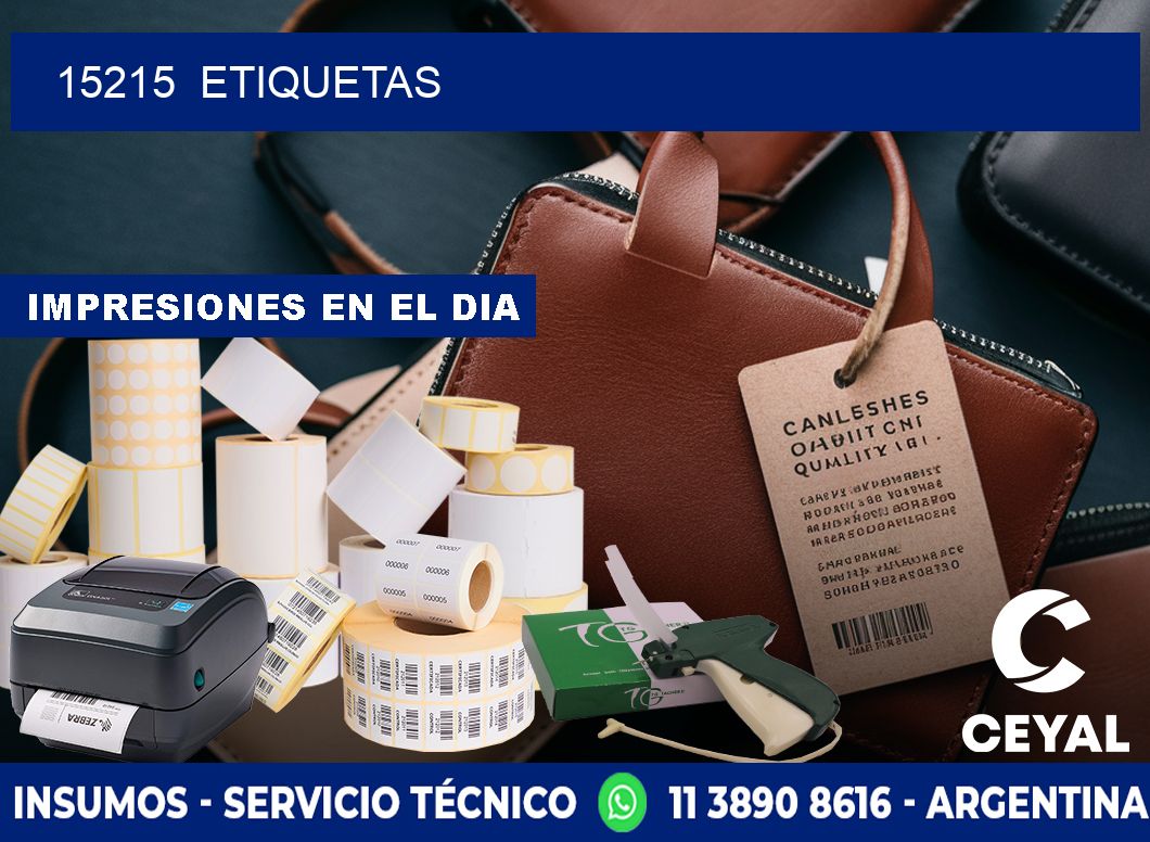 15215  ETIQUETAS