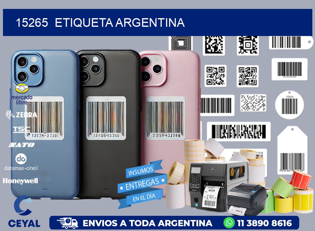 15265  ETIQUETA ARGENTINA