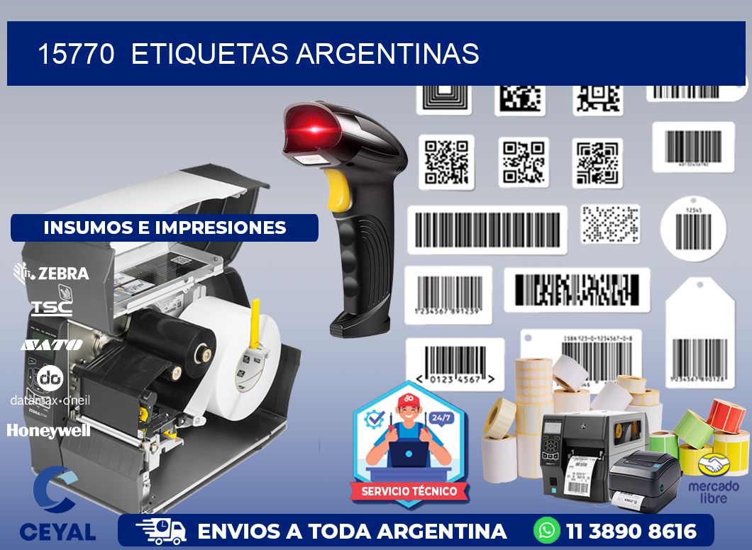 15770 ETIQUETAS ARGENTINAS