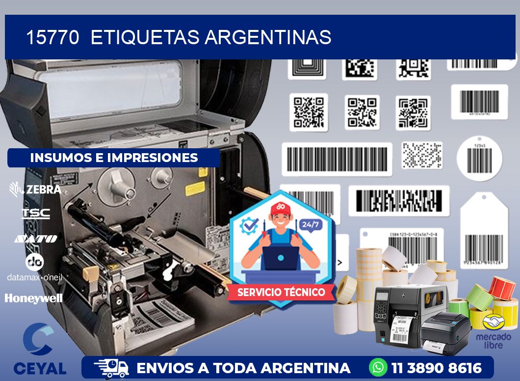 15770 ETIQUETAS ARGENTINAS