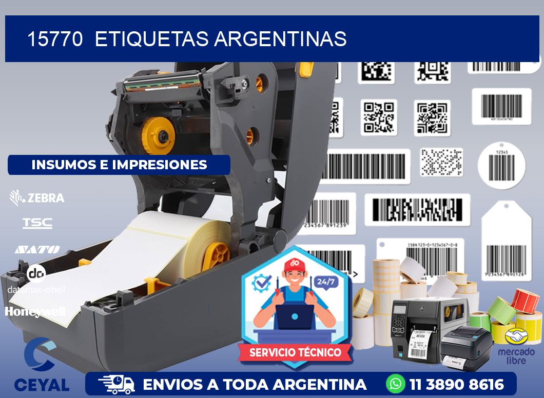 15770 ETIQUETAS ARGENTINAS