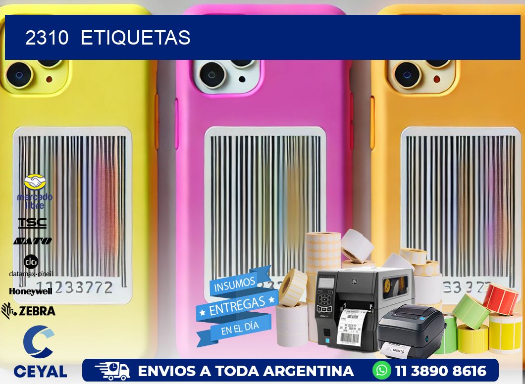 2310  ETIQUETAS