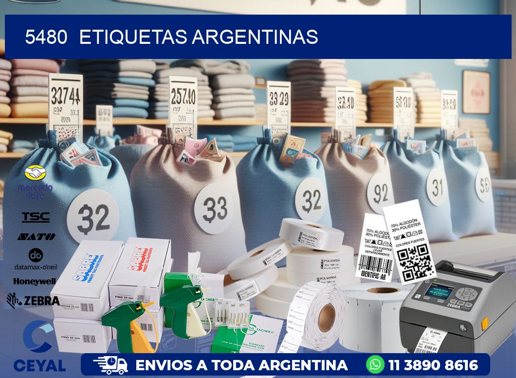 5480  ETIQUETAS ARGENTINAS