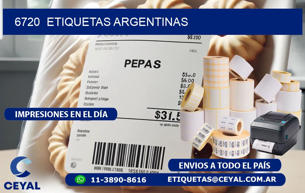 6720  ETIQUETAS ARGENTINAS