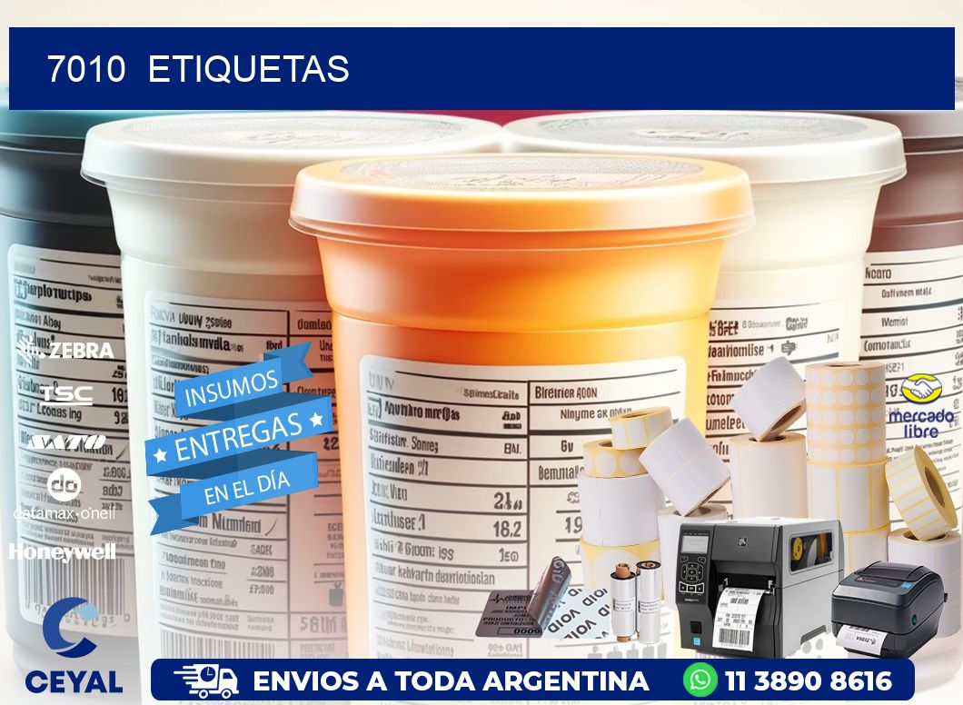 7010 ETIQUETAS