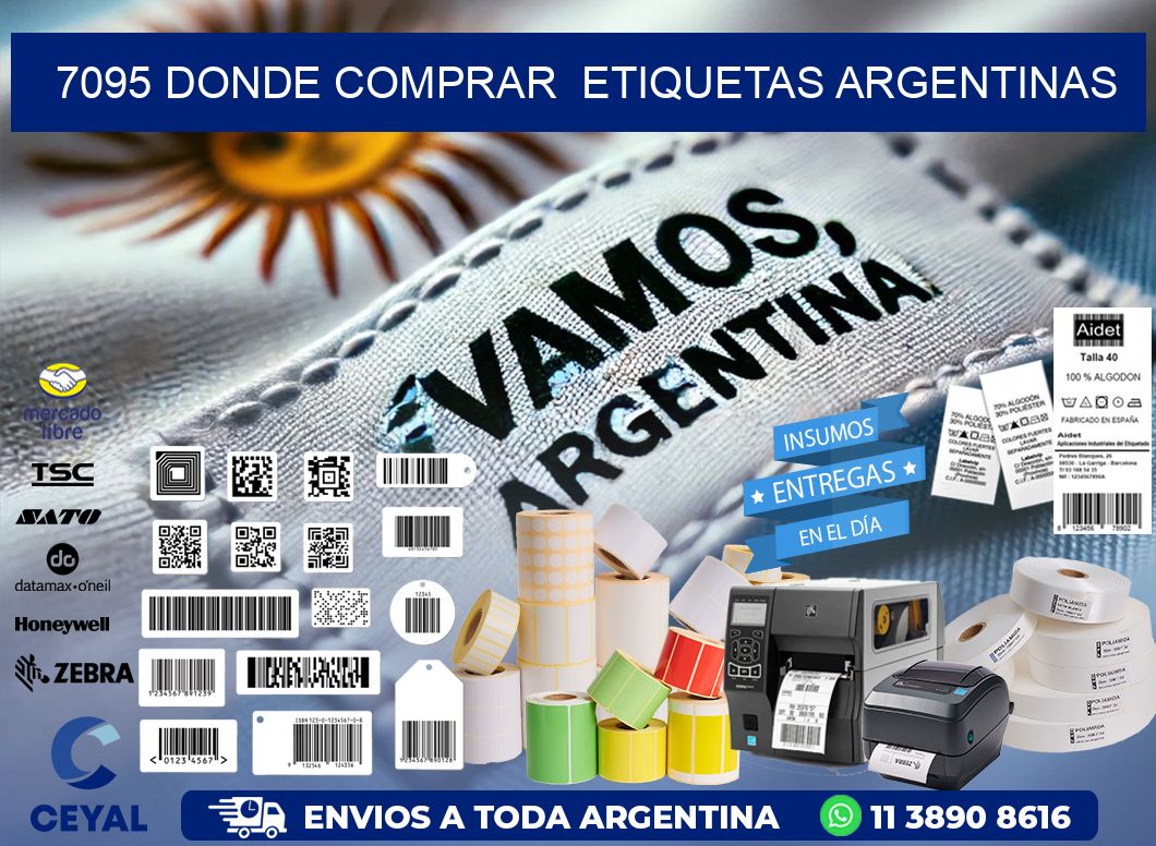 7095 DONDE COMPRAR ETIQUETAS ARGENTINAS