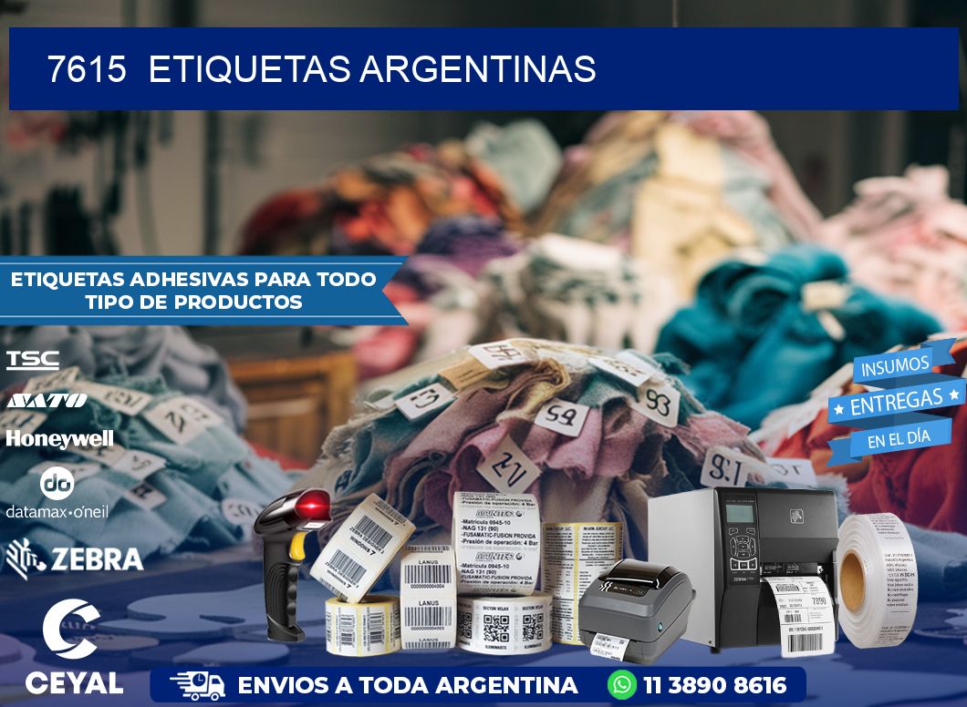 7615 ETIQUETAS ARGENTINAS