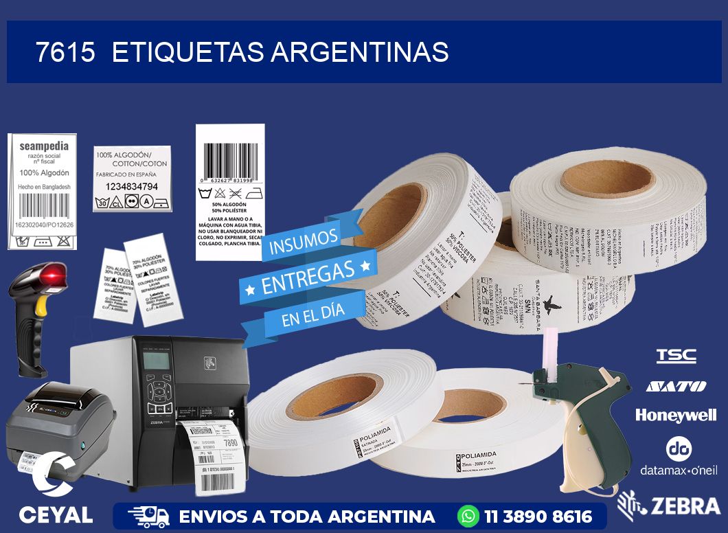 7615 ETIQUETAS ARGENTINAS