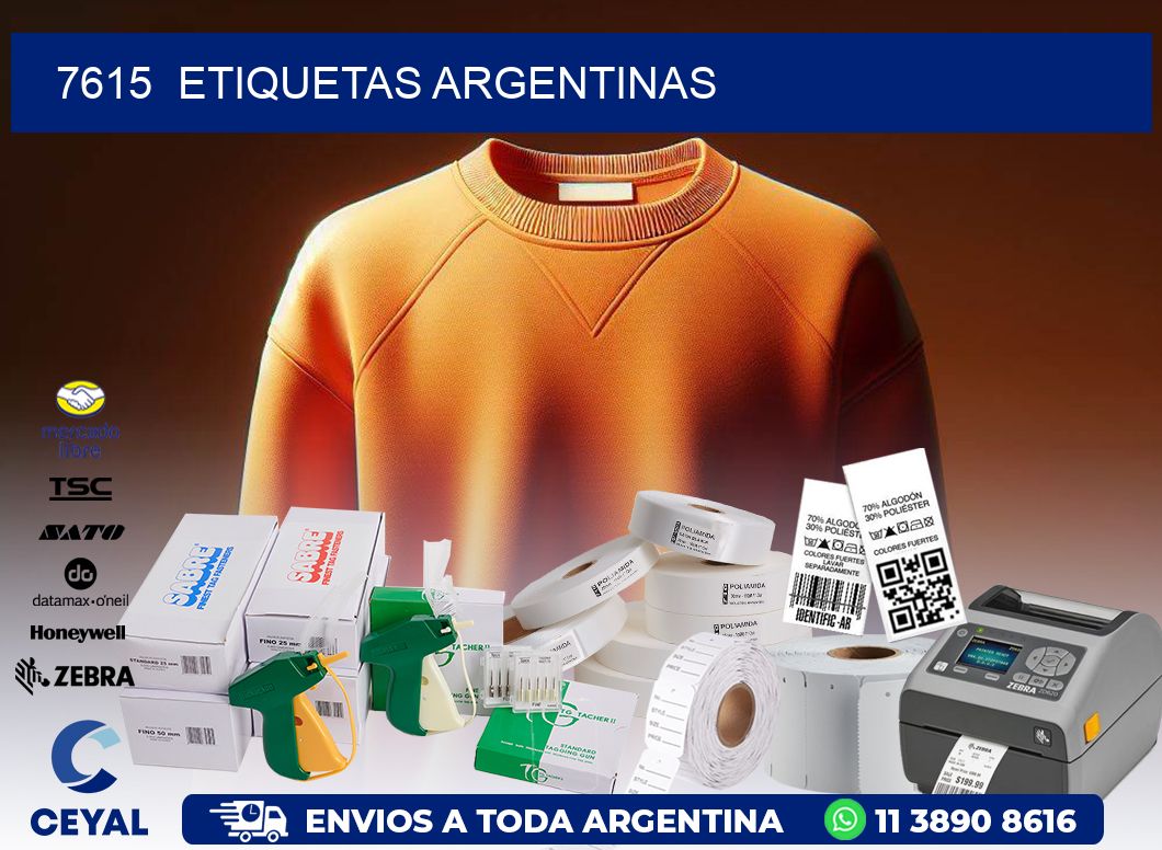 7615 ETIQUETAS ARGENTINAS