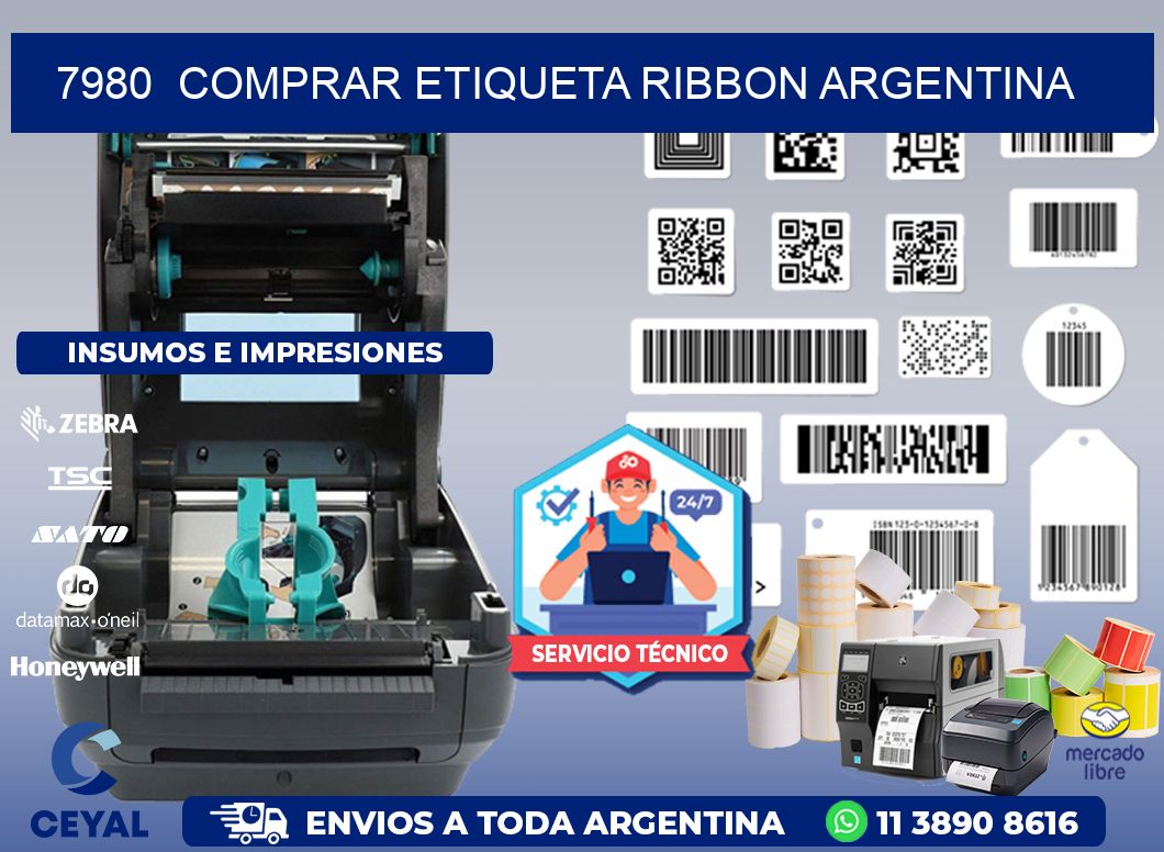7980 COMPRAR ETIQUETA RIBBON ARGENTINA