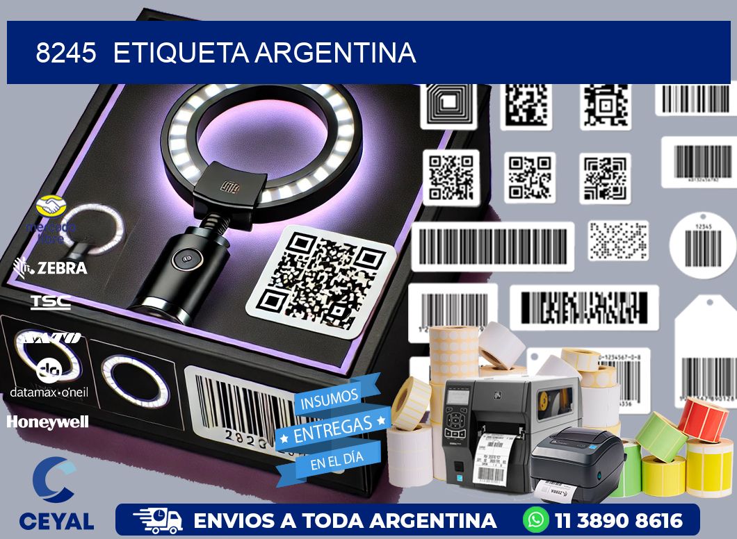 8245  ETIQUETA ARGENTINA