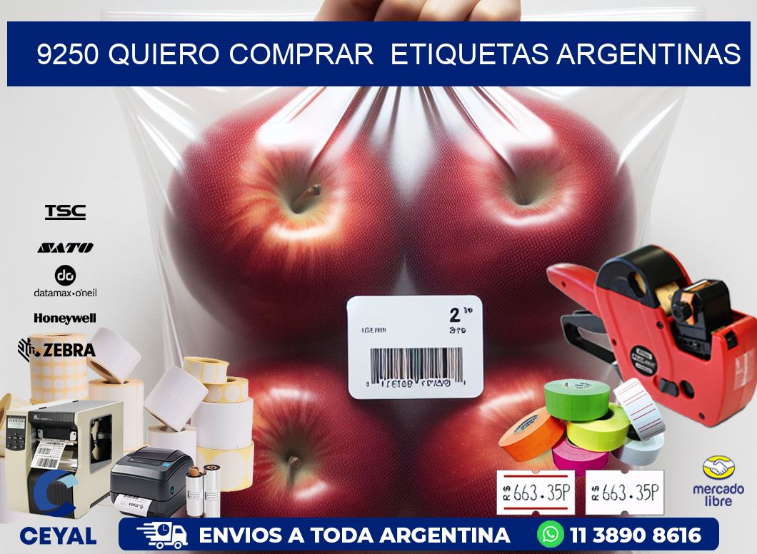 9250 QUIERO COMPRAR ETIQUETAS ARGENTINAS