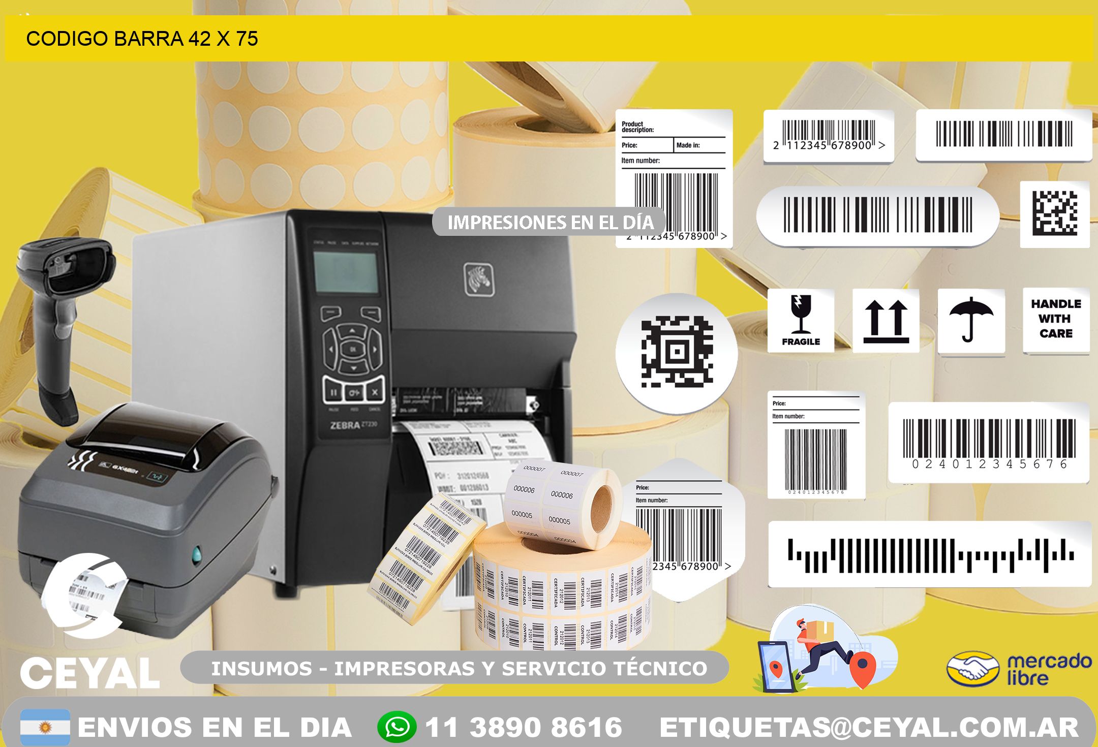 CODIGO BARRA 42 x 75