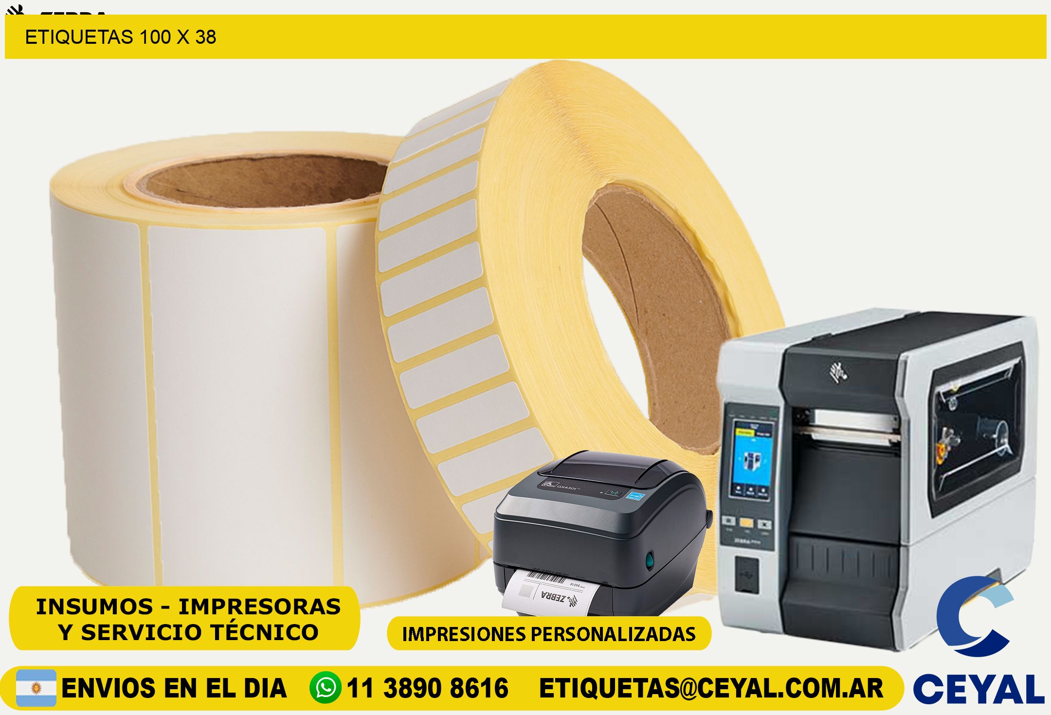 ETIQUETAS 100 x 38