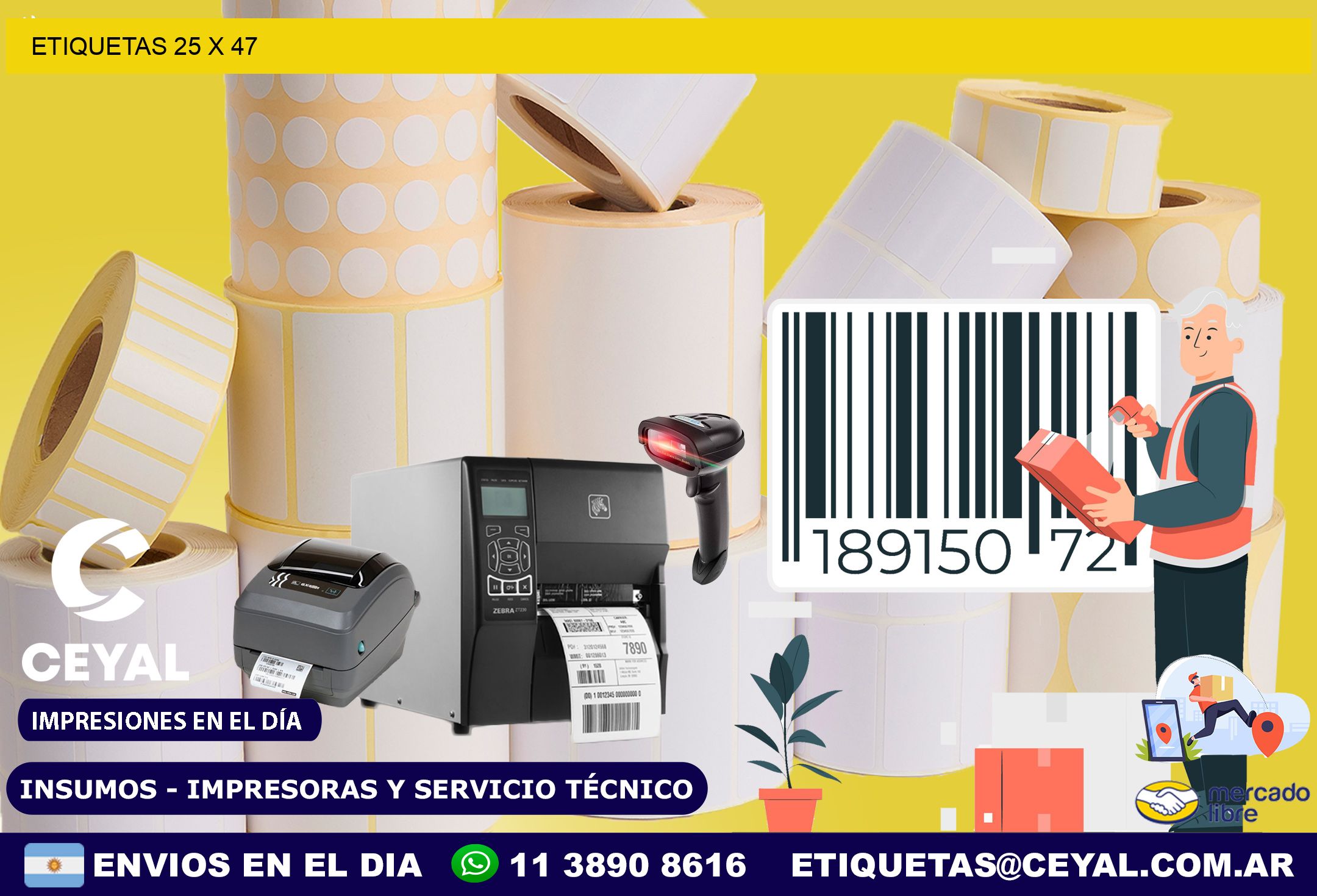 ETIQUETAS 25 x 47
