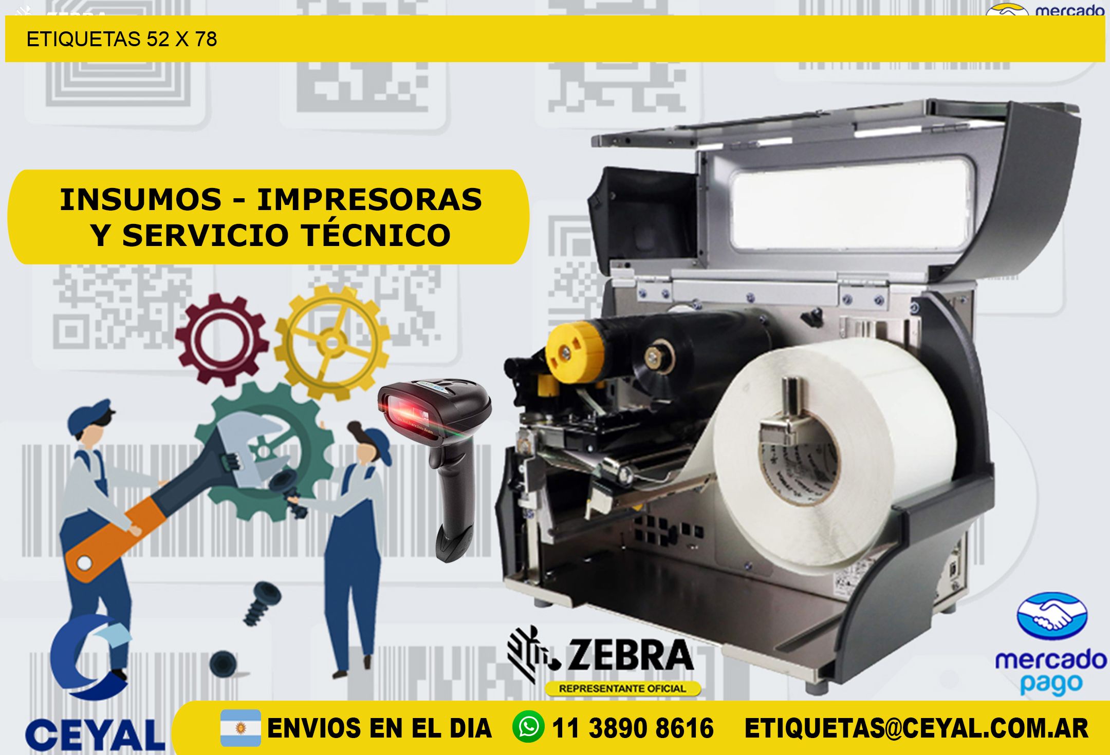 ETIQUETAS 52 x 78