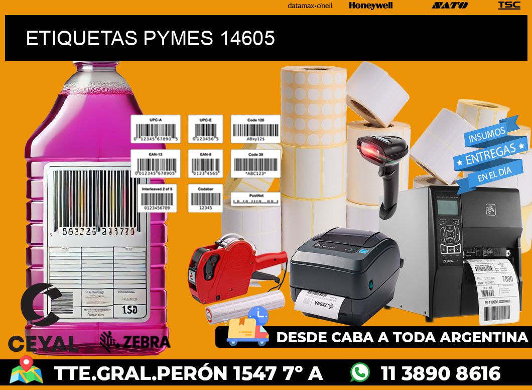 ETIQUETAS PYMES 14605