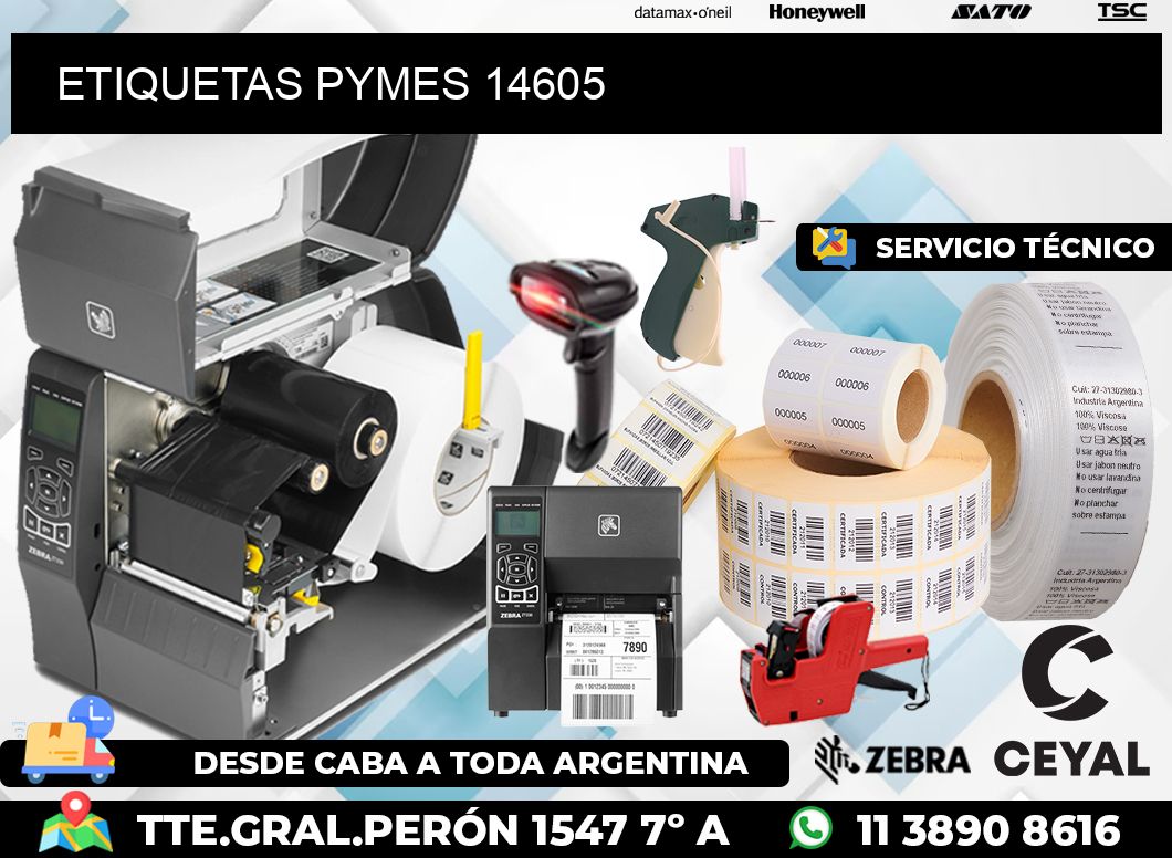 ETIQUETAS PYMES 14605