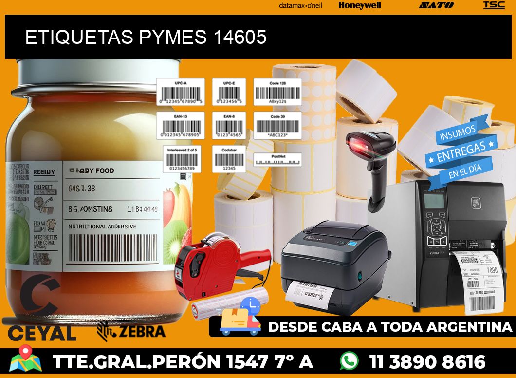 ETIQUETAS PYMES 14605