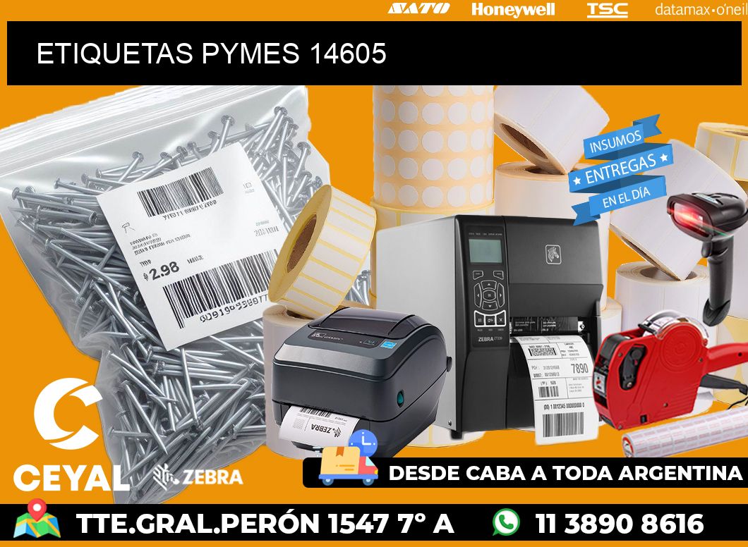 ETIQUETAS PYMES 14605