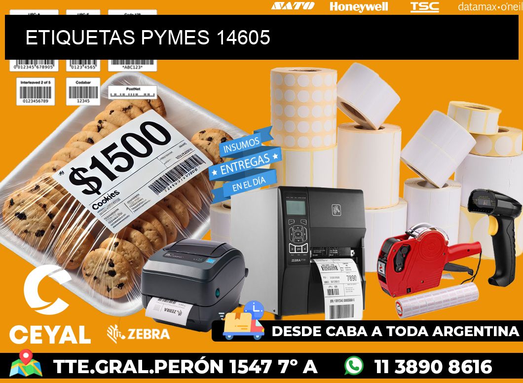 ETIQUETAS PYMES 14605