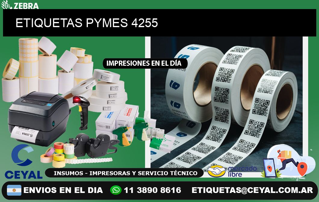 ETIQUETAS PYMES 4255